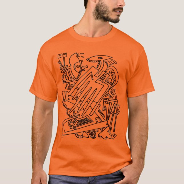 STÄDTISCHES KUNST-ENTWURF Shirt-Nr. 781 T-Shirt (Vorderseite)