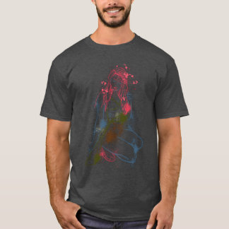 Städtisches Mädchen Familie T-Shirt