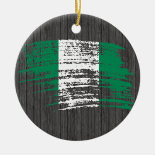 Städtisches Nigeria Keramik Ornament