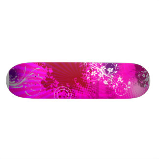Städtisches Schmutz-Rosa Skateboard