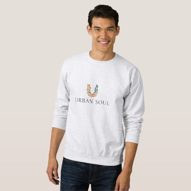 Städtisches Soul Minimalistisch Gesundheit und Wel Sweatshirt (Vorne ganz)