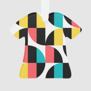 Städtisches, trendiges, farbenfrohes, modernes gra ornament
