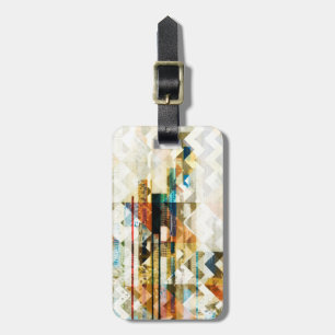 Städtisches Zickzack II Gepäckanhänger