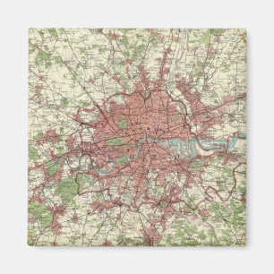 Stadtkarte London Magnet