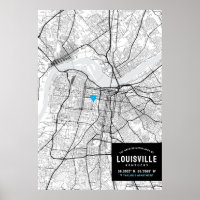 Stadtkarte von Louisville - Ihre Lage markieren