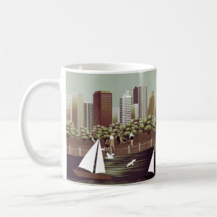 Stadtlandschaft Kaffeetasse