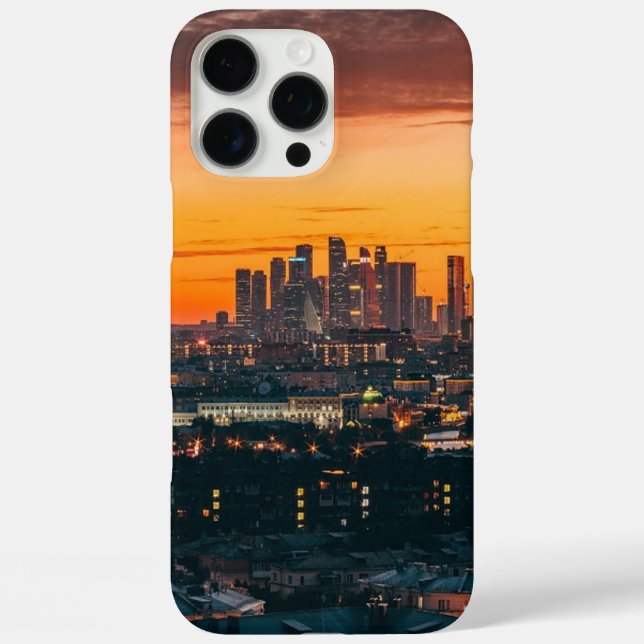 Stadtlichter Apple Iphone 16 Pro max  Hülle (Rückseite)