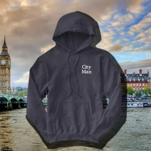 Stadtmann bestickt Hoodie