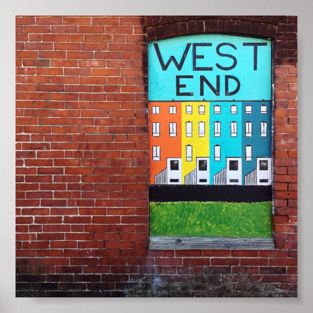 Stadtmauer am Westende Poster (Vorne)