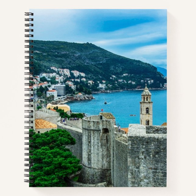 Stadtmauer von Dubrovnik Notizbuch (Vorderseite)