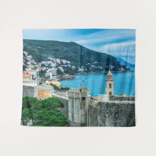 Stadtmauer von Dubrovnik Wandteppich