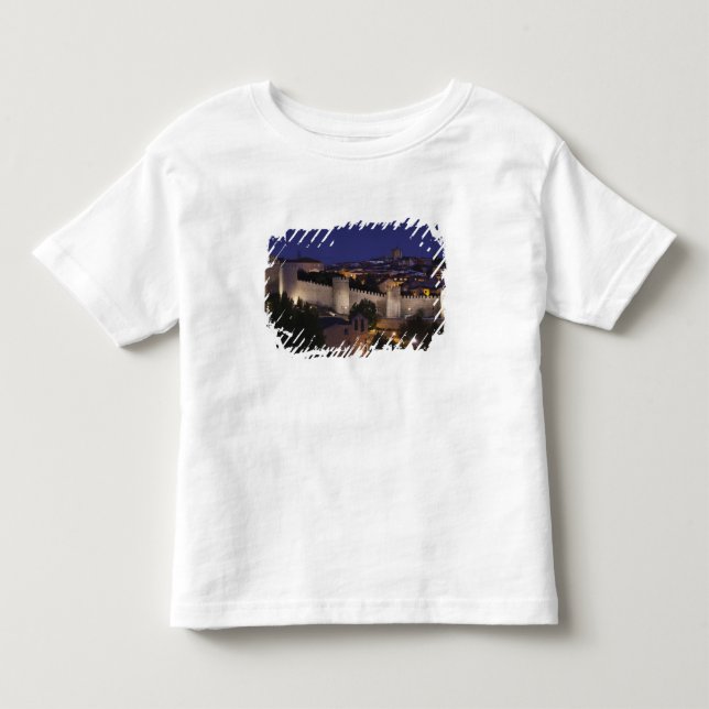 Stadtmauern von Los Cuarto Postes, Dämmerung Kleinkind T-shirt (Vorderseite)
