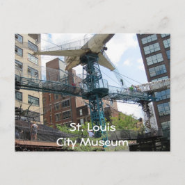 Stadtmuseum - Flugzeug, St. LouisCity Museum Postkarte