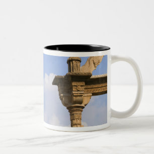 Stadtpalast, Udaipur, Rajasthan, Indien 2 Zweifarbige Tasse