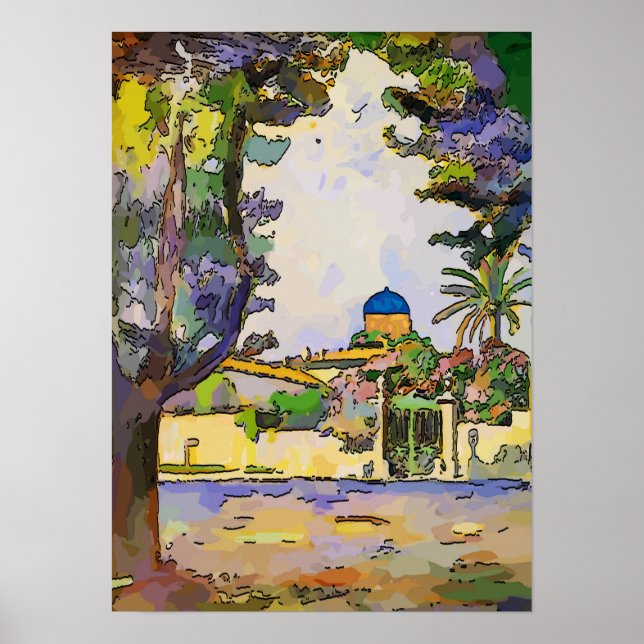 Stadtpark, Gärten Poster (Vorne)