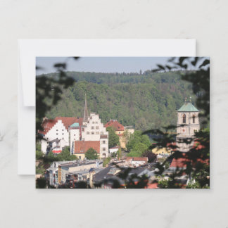 Stadtpfarrkirche St. Jakob vom Kellerbergweg Postkarte