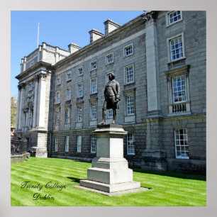 Stadtplakat von Dublin Poster