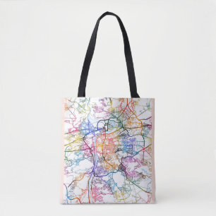 Stadtplan Prag Tschechien Tasche