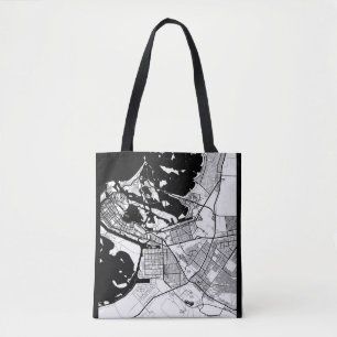 Stadtplan von Abu Dhabi Vereinigte Arabische Emira Tasche