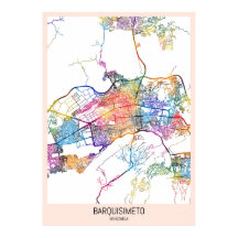 Stadtplan von Barquisimeto Venezuela