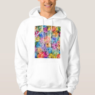 Stadtplan von Berlin Deutschland Hoodie