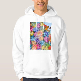 Stadtplan von Brisbane Australien Hoodie