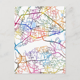 Stadtplan von Kalyan Maharashtra Postkarte