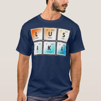 Stadtplan von Lusaka T-Shirt