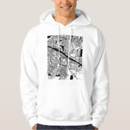 Stadtplan von Madurai Tamil Nadu Hoodie