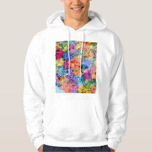 Stadtplan von Manaus Brasilien Hoodie