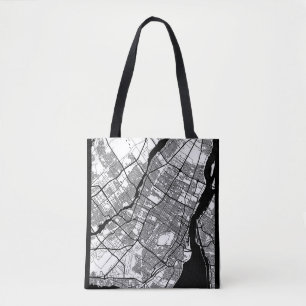 Stadtplan von Montreal Quebec Kanada Tasche