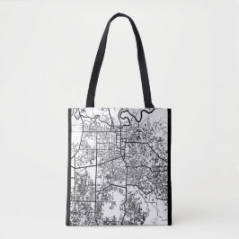 Stadtplan von Pekanbaru Indonesien Tasche