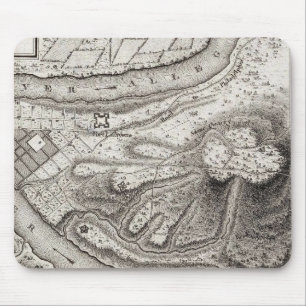 Stadtplan von Pittsburg Mousepad
