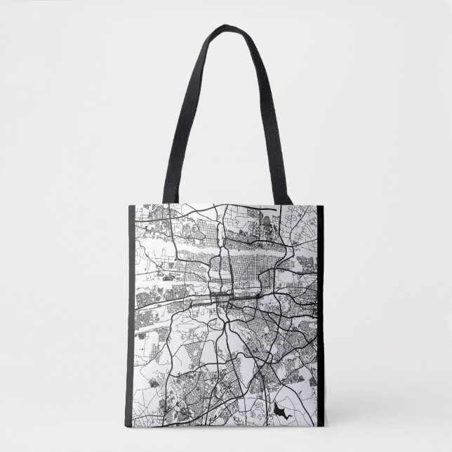 Stadtplan von Pretoria Südafrika Tasche (Vorderseite)