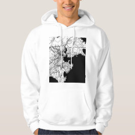 Stadtplan von Quanzhou, China Hoodie