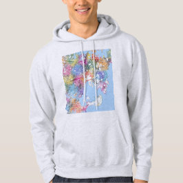 Stadtplan von Sydney Australien Hoodie