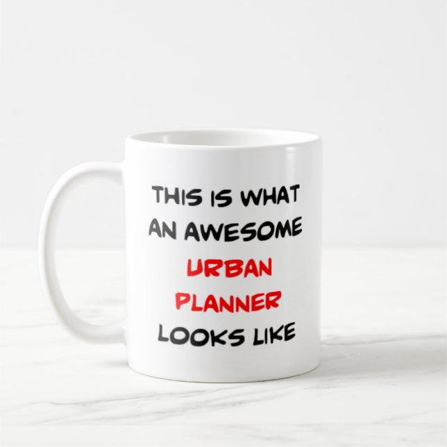 Stadtplaner, phantastisch kaffeetasse (Links)