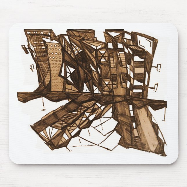 Stadtschatten Mousepad (Vorne)