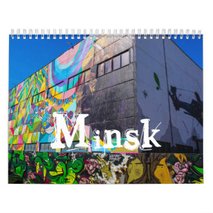 Stadtstrassen М Belarus Minsk Architecture и н  Kalender
