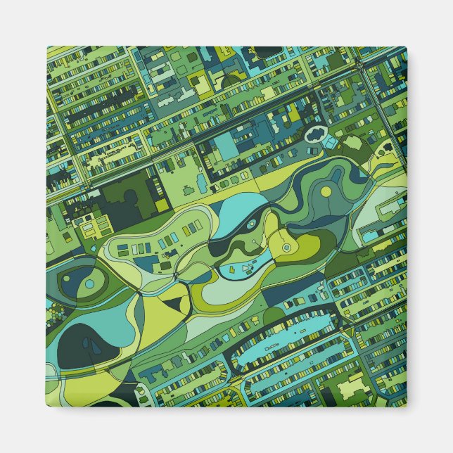 Stadtstruktur Amsterdam Magnet (Vorne)