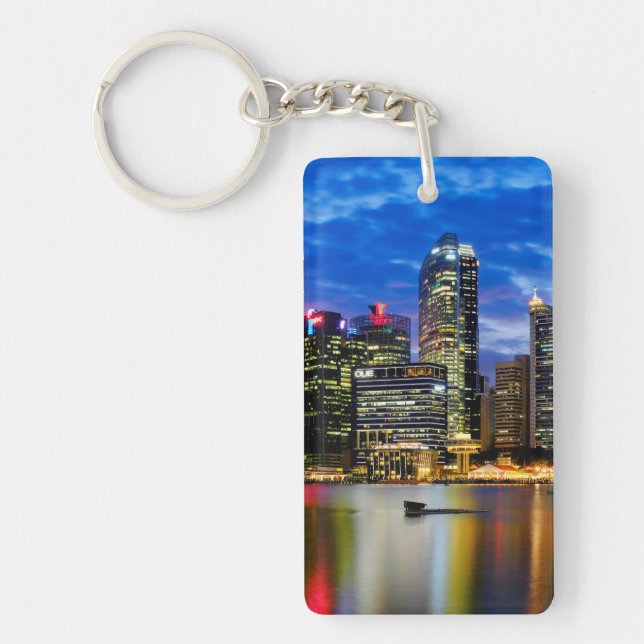 Stadtzentrum Schlüsselanhänger (Vorderseite)