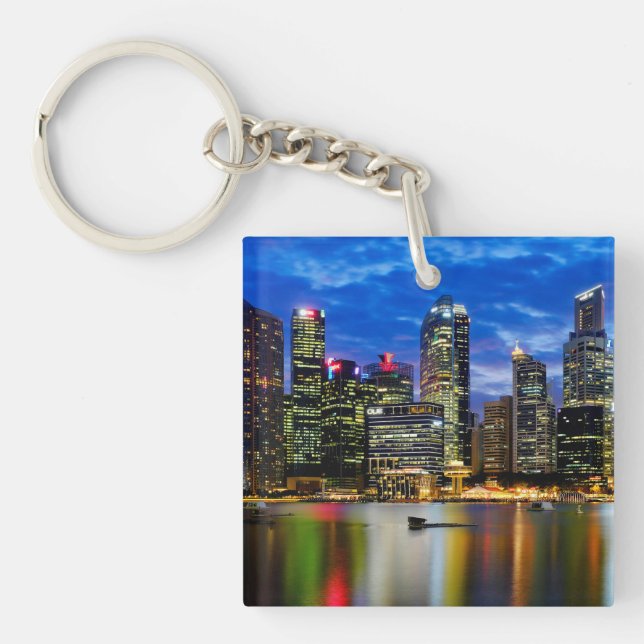 Stadtzentrum Schlüsselanhänger (Vorderseite)