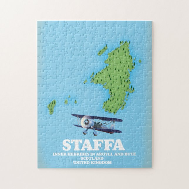Staffa Inner Hebrides in Argyll and Bute, Schottla (Vertikal)