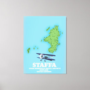 Staffa Inner Hebrides in Argyll and Bute, Schottla Leinwanddruck