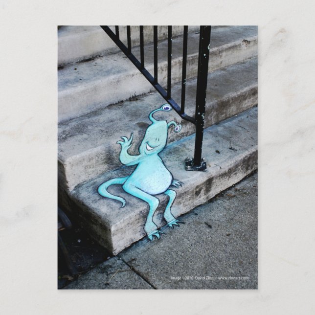 Staffelschläger Postkarte (Vorderseite)