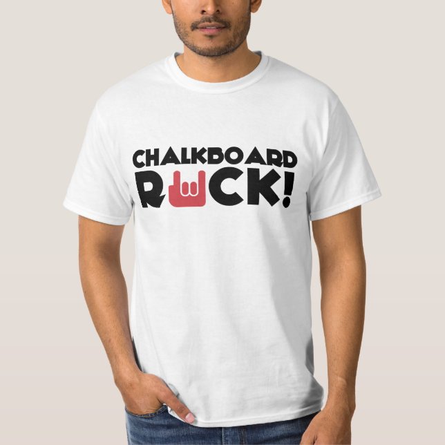 Staffelung - Tafel-Felsen (weiß) T-Shirt (Vorderseite)