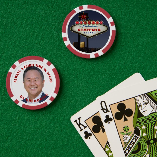 Staffer B Poker Chips (Pokertisch (doppelt))