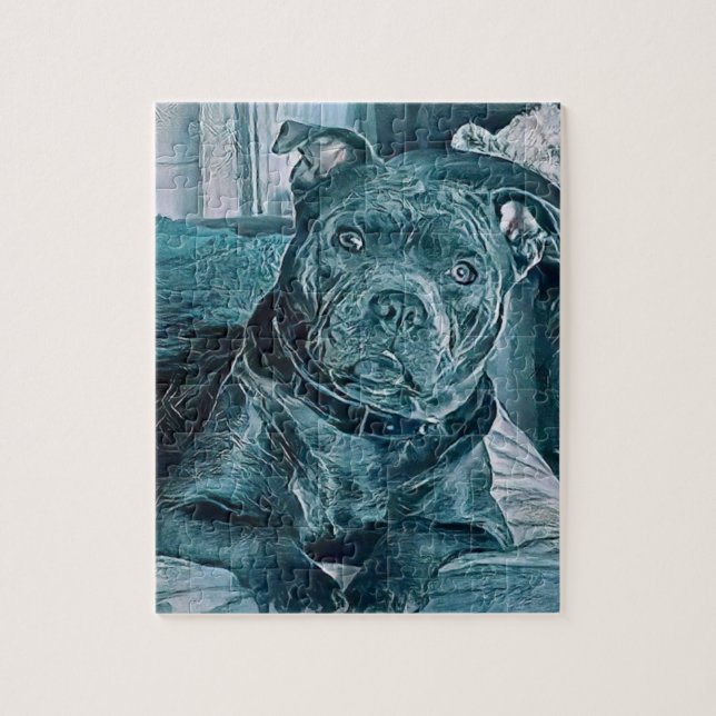 Staffie Jigsaw (Vertikal)