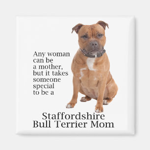 Staffie Mama Magnet