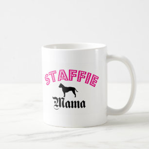 Staffie Mutter Kaffeetasse